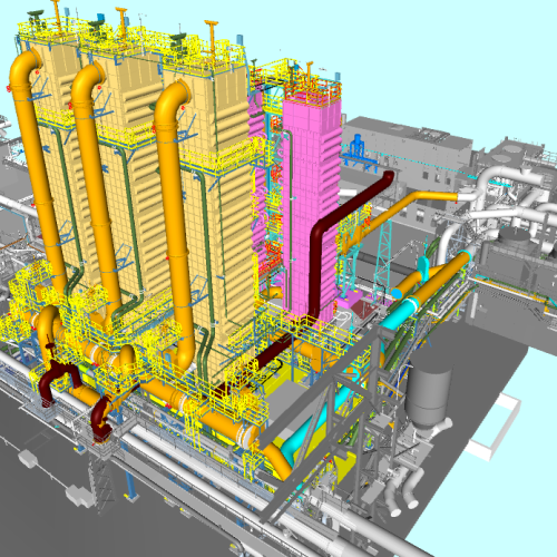 Visualisatie installaties industrie