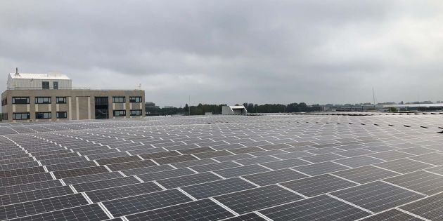 Zonnepanelen op dak